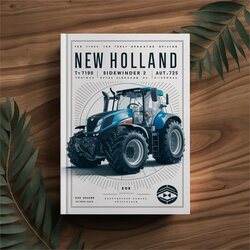 New Holland T7.175 T7.190 T7.210 T7.225 Tier 4B Final Sidewinder 2 Auto Command Tractor Operators Operator's Manual PDF