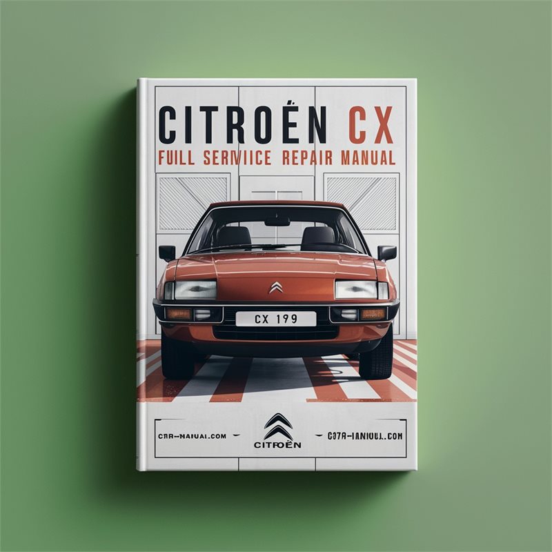 1979 Citroen CX Service Repair Workshop Manual PDF