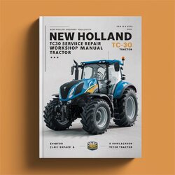 New Holland TC30 Tractor Service Repair Workshop Manual PDF