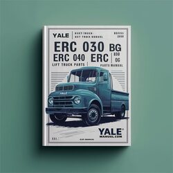 Yale ERC 030 AG BG 040 (A814) Lift Truck Parts Catalog PDF