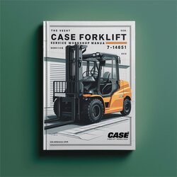 Case Forklift 585G 586G 588G 7-14851 Service Repair Workshop Manual PDF