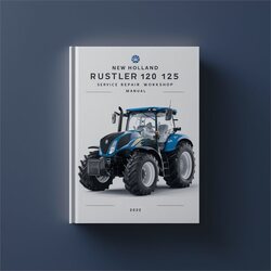 New Holland Rustler 120 125 Service Repair Workshop Manual PDF