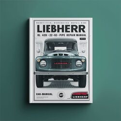 Liebherr RL 422 22B 42B 52 Pipe Service Repair Workshop Manual PDF