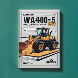 Komatsu WA400-5 Wheel Loader Service Repair Workshop Manual PDF