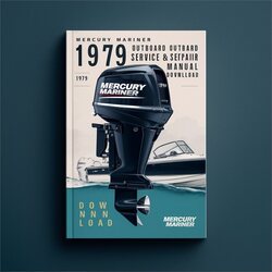 1979 Mercury Mariner 7.5hp Outboard Service Repair Workshop Manual PDF