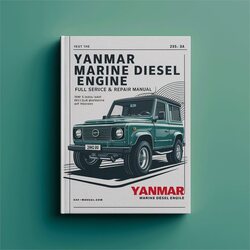 Yanmar Marine Diesel Engine 3jh2-(b)e 3jh2-t(b)e 3jh25a 3jh30a Service Repair Workshop Manual PDF