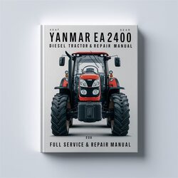 Yanmar EA2400 Diesel Tractor Service Repair Workshop Manual PDF