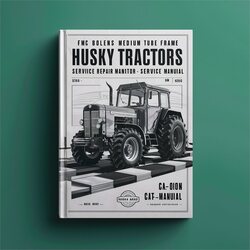 Bolens FMC Medium Tube Frame Husky Tractors Models 855-1656 Service Repair Workshop Manual PDF