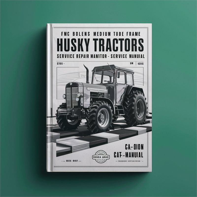Bolens FMC Medium Tube Frame Husky Tractors Models 855-1656 Service Repair Workshop Manual PDF