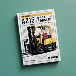 Hyster A215 (W45XT) Forklift Service Repair Workshop Manual PDF