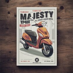 2008-2014 Yamaha Majesty YP400 Scooter Service Repair Workshop Manual PDF