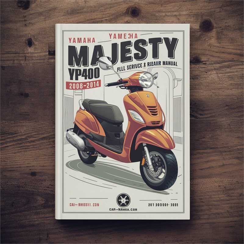 2008-2014 Yamaha Majesty YP400 Scooter Service Repair Workshop Manual PDF