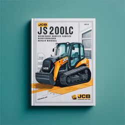 JCB JS200LC Tracked Excavator Workshop Manual de servicio y reparación 