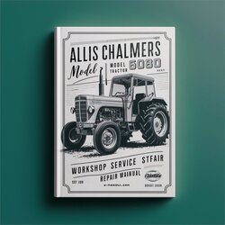 Allis Chalmers Model 6080 Tractor Service Repair Workshop Manual PDF
