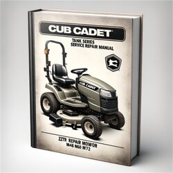 Cub Cadet Tank Series ZTR Mower M48 M60 M72 Service Repair Workshop Manual PDF
