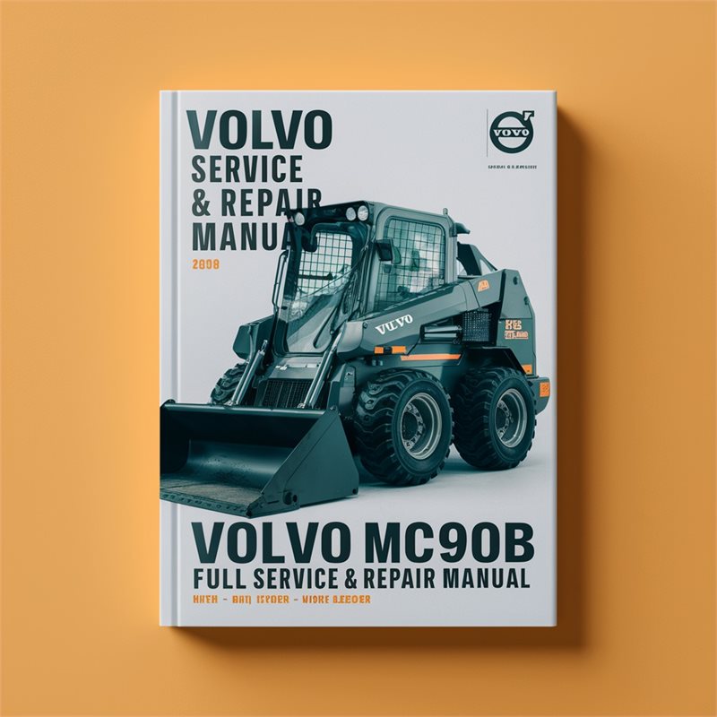 Volvo MC90B Skid Steer Loader Service Repair Workshop Manual PDF