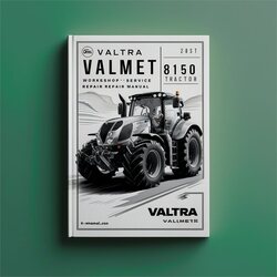 Valtra Valmet 8150 Hi Tractor Service Repair Workshop Manual PDF