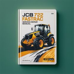 JCB 722 Fastrac Service Repair Workshop Manual PDF