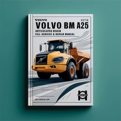 Volvo BM A25 Articulated Dump Truck Service Repair Workshop Manual PDF