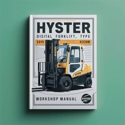Hyster Diesel Forklift Truck Type E019: H13.00xm H12.00xm-12ec Service Repair Workshop Manual PDF