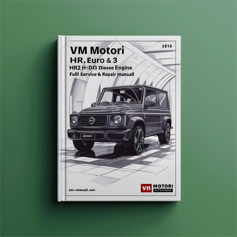 VM Motori HR 2 Euro 3 HR2 HR3 Series Diesel Engine Service Repair Workshop Manual PDF