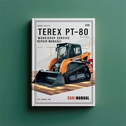 Terex PT-80 Track Loader Service Repair Workshop Manual PDF