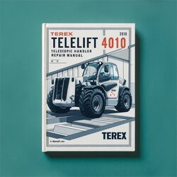 Terex Telelift 4010 Telescopic Handler Service Repair Workshop Manual PDF