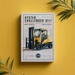 Hyster Challenger D117 (h1050eh H800E H880E H970e) Forklift Parts Catalog PDF