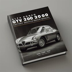 2000 Alfa Romeo GTV Service Repair Workshop Manual PDF