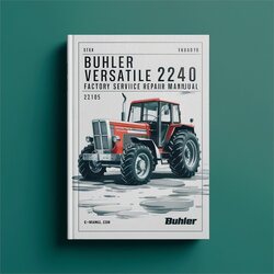Buhler Versatile 2240 Tractor Service Repair Workshop Manual PDF