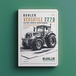 Buhler Versatile 2270 Tractor Service Repair Workshop Manual PDF
