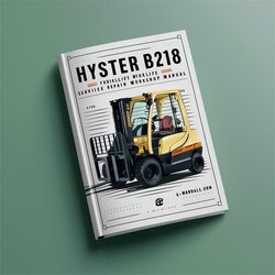 Hyster B218 (W40Z) Forklift Service Repair Workshop Manual PDF