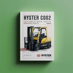 Hyster C002 (s30c S40C S50c) Forklift S30C S50C Service Repair Workshop Manual PDF
