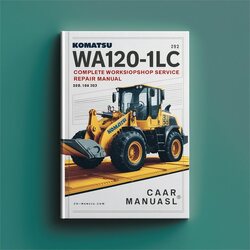 Komatsu WA120-1LC Wheel Loader Service Repair Workshop Manual PDF