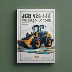 JCB 426 436 446 Wheeled Loader Service Repair Workshop Manual PDF