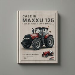 Case IH Maxxum 125 Tractor Service Repair Workshop Manual PDF