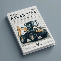 Terex Atlas 1704 Excavator Service Repair Workshop Manual PDF