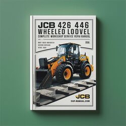 JCB 426 436 446 Wheeled Loading Shovel Service Repair Workshop Manual PDF