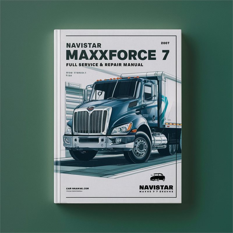 Navistar Maxxforce 7 Engine Service Repair Workshop Manual PDF