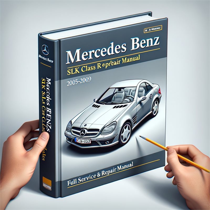 2005-2009 Mercedes SLK Class Benz R171 Service Repair Workshop Manual PDF