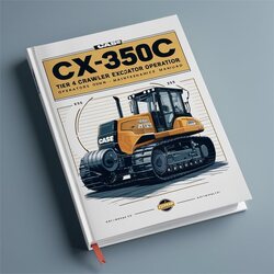 Case CX350C Tier 4 Crawler Excavator Operators Owner -improved Service Repair Workshop Manual PDF