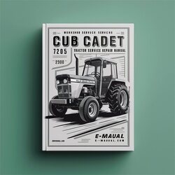 Cub Cadet 7205 Tractor Service Repair Workshop Manual PDF