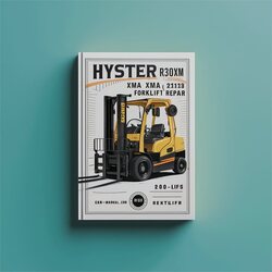 Hyster R30XM Xma Xmf (F118) R30XMS (C174) Forklift Service Repair Workshop Manual PDF