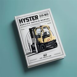 Hyster R30xms2 (D174) Forklift Service Repair Workshop Manual PDF