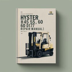 Hyster H45 50 55 60 65XM (D177) Forklift Service Repair Workshop Manual PDF