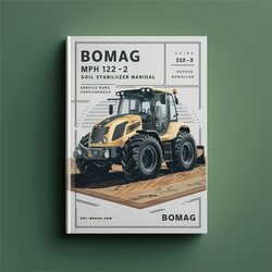 Bomag MPH 122-2 Soil Stabilizer Sn101590071001-101590079999 Parts Catalog PDF