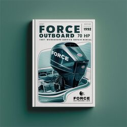 1991-1993 Force Outboard 70 HP Service Repair Workshop Manual PDF