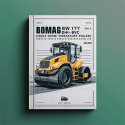 Bomag BW177 DH-3 BVC Single Drum Vibratory Rollers Sn101581101001-101581101010 Catalogue Parts Catalog PDF