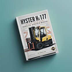 Hyster H177 (h45xm H50XM H55XM H60XM H65xm) Forklift Service Repair Workshop Manual PDF