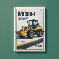 Komatsu WA300-1 WA320-1 Wheel Loader Service Repair Workshop Manual PDF